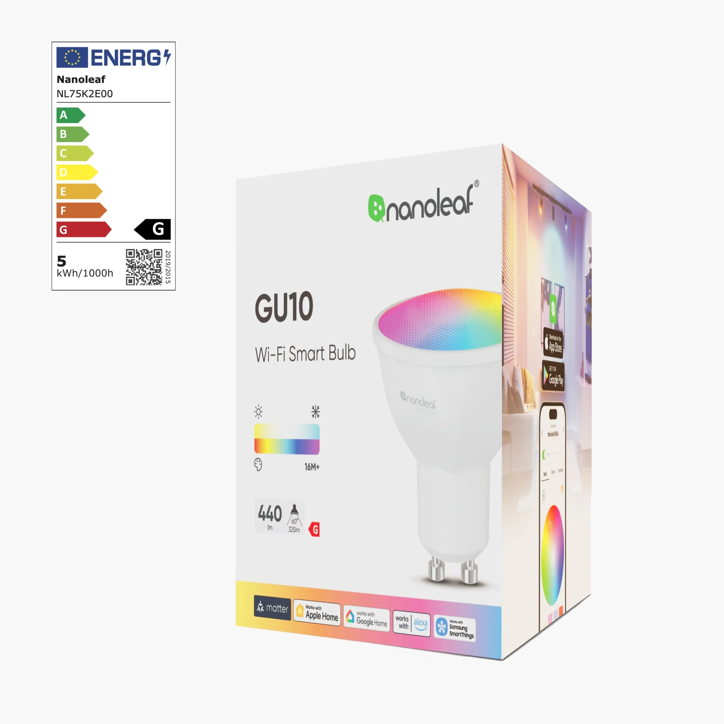 Matter Wi-Fi GU10 Smart Bulb (Each) - Image 3